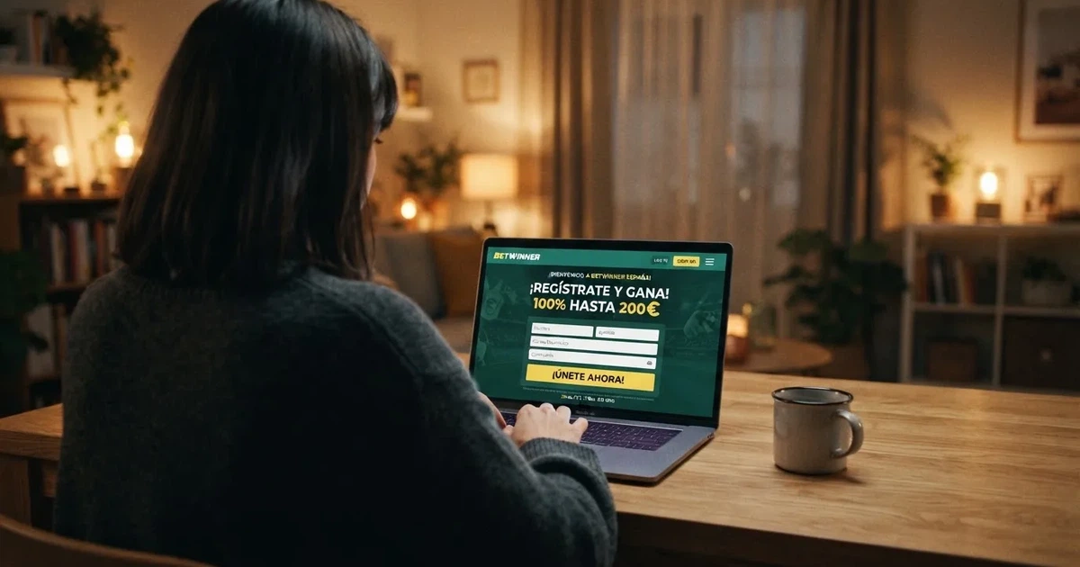 Pantalla de inicio de un casino online nuevo con licencia DGOJ mostrando el bono sin depósito destacado en la página de registro